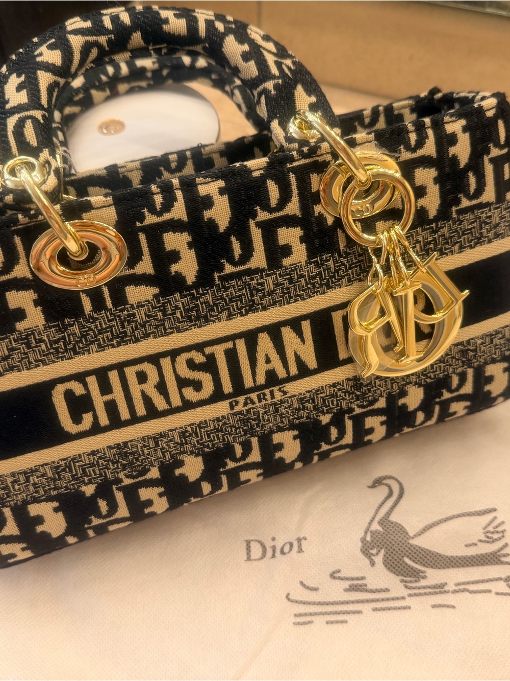 CD USED MINI SHOULDER BAG